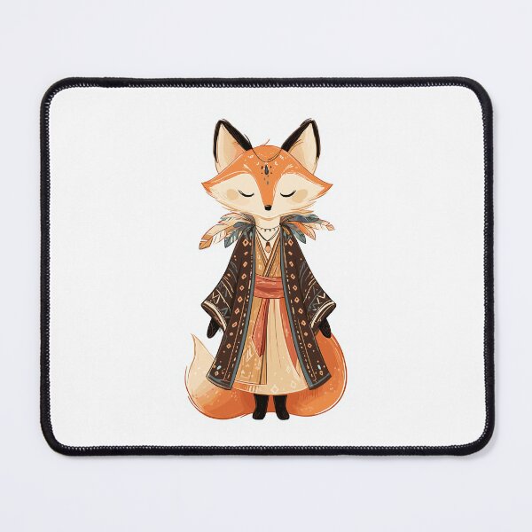 Item preview, Whimsical Boho Fox Charm designed and sold by bapupa.