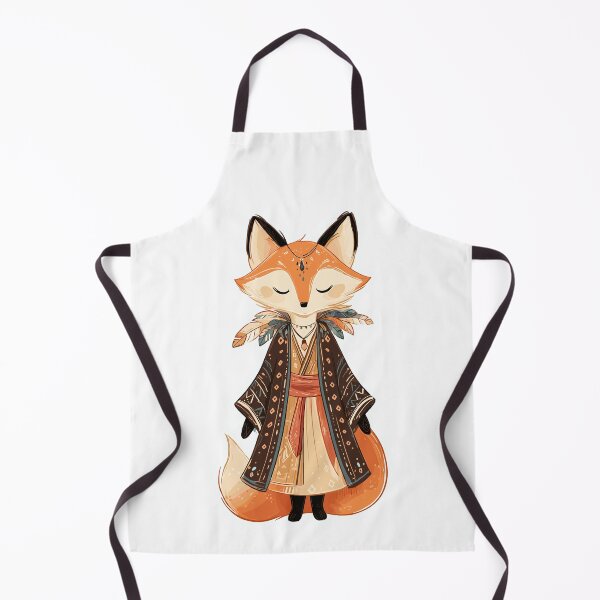 Item preview, Whimsical Boho Fox Charm designed and sold by bapupa.