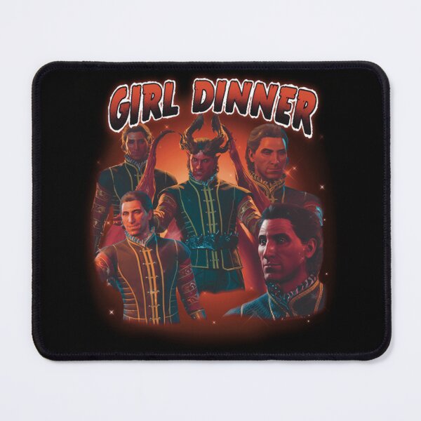 Item preview, Girl Dinner Raphael  Baldurs Gate designed and sold by SorieDoodle.