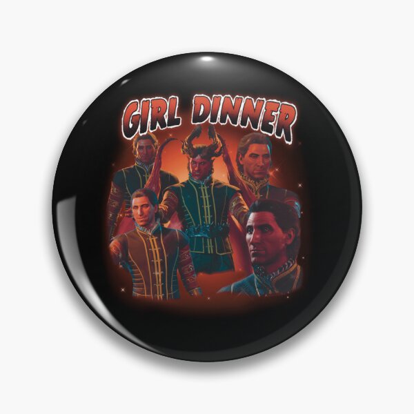 Item preview, Girl Dinner Raphael  Baldurs Gate designed and sold by SorieDoodle.