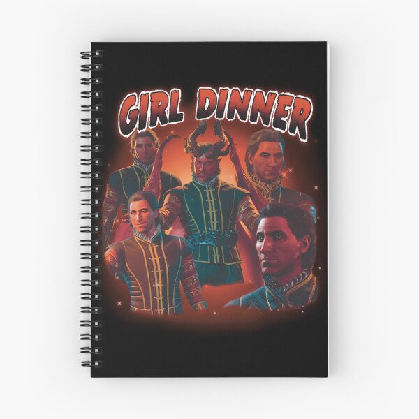 Item preview, Girl Dinner Raphael  Baldurs Gate designed and sold by SorieDoodle.