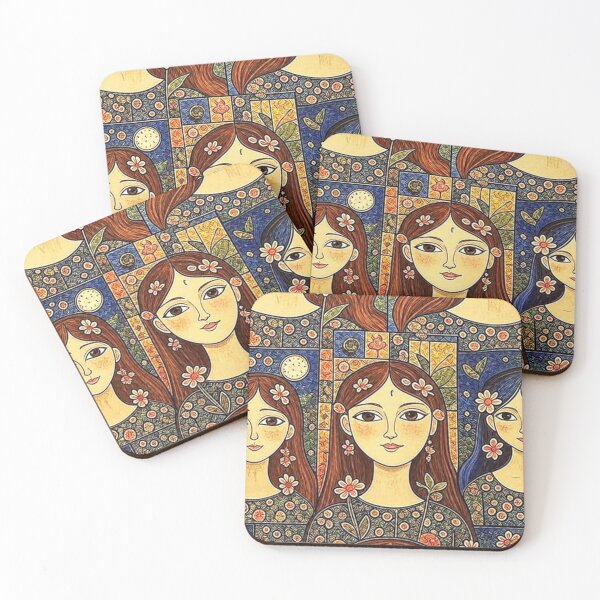 Item preview, Pre raphaelite style, art nouveau touches, Beautiful  designed and sold by Grimtruths.