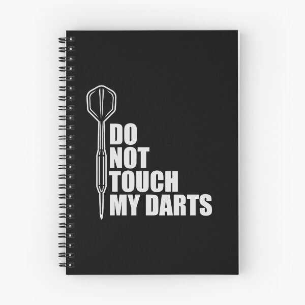 Item preview, Do Not Touch My Darts Warning Dart Player Humor designed and sold by shirt-o-mat.