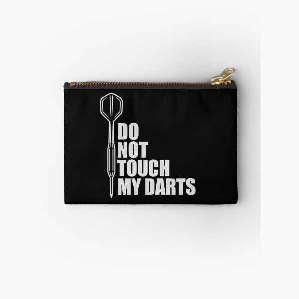 Item preview, Do Not Touch My Darts Warning Dart Player Humor designed and sold by shirt-o-mat.