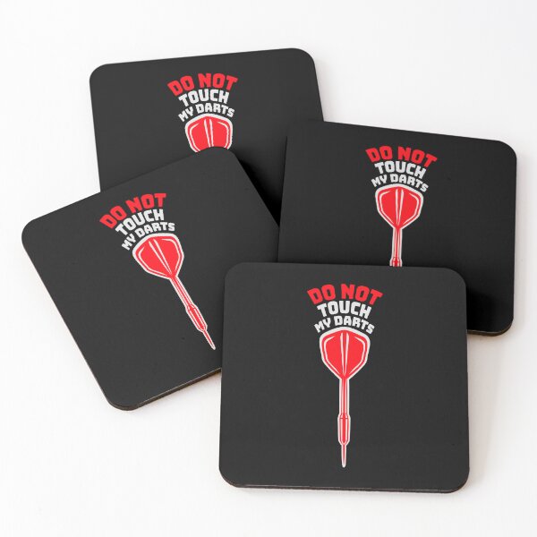 Item preview, Do Not Touch My Darts Warning Dart Player Humor designed and sold by shirt-o-mat.