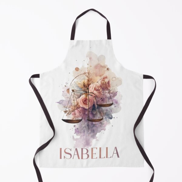 Item preview, Isabella Libra Zodiac Floral Watercolor Scales designed and sold by AlexLineArt.