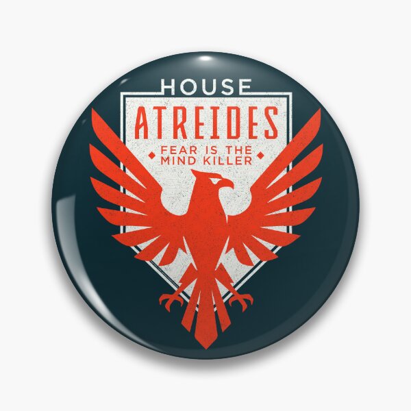 Item preview, House Atreides Distressed Red Hawk Emblem designed and sold by wolfkin-design.