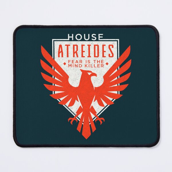 Item preview, House Atreides Distressed Red Hawk Emblem designed and sold by wolfkin-design.