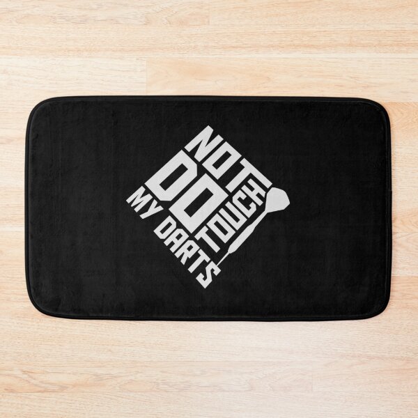 Item preview, Do Not Touch My Darts Warning Dart Player Humor designed and sold by shirt-o-mat.