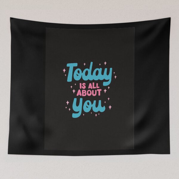 Item preview, Today is all about you - self motivation  designed and sold by CapriCreatives.