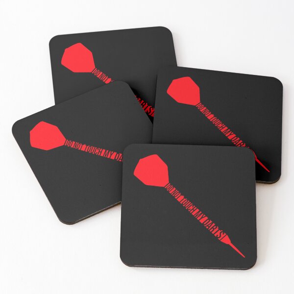 Item preview, Do Not Touch My Darts Warning Dart Player Humor designed and sold by shirt-o-mat.