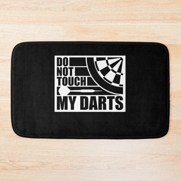 Item preview, Do Not Touch My Darts Warning Dart Player Humor designed and sold by shirt-o-mat.