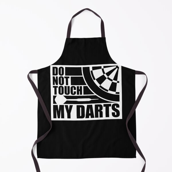 Item preview, Do Not Touch My Darts Warning Dart Player Humor designed and sold by shirt-o-mat.