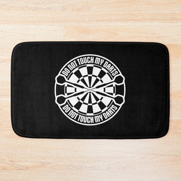 Item preview, Do Not Touch My Darts Warning Dart Player Humor designed and sold by shirt-o-mat.