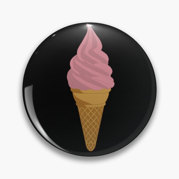 Item preview, Strawberry Soft Serve Ice Cream Cone designed and sold by kerreation.