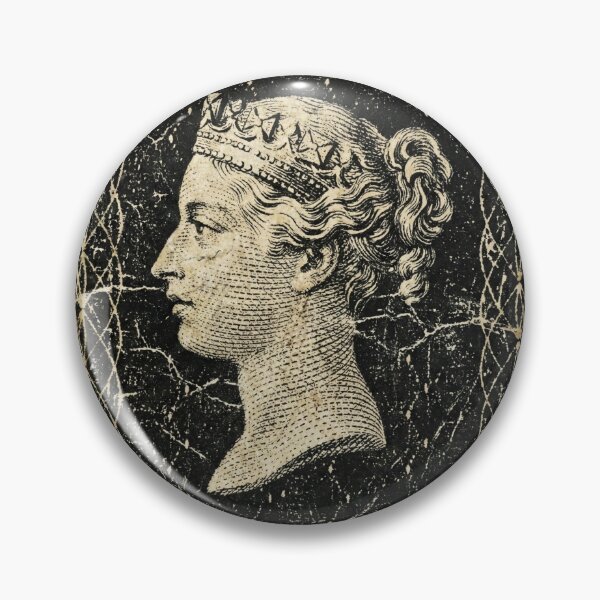Item preview, Vintage Grunge Penny Black Stamp Art designed and sold by EverBranz-stor.