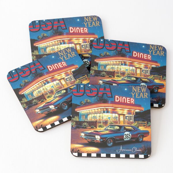 Item preview, American Diner 10 designed and sold by T-shirt365brand.