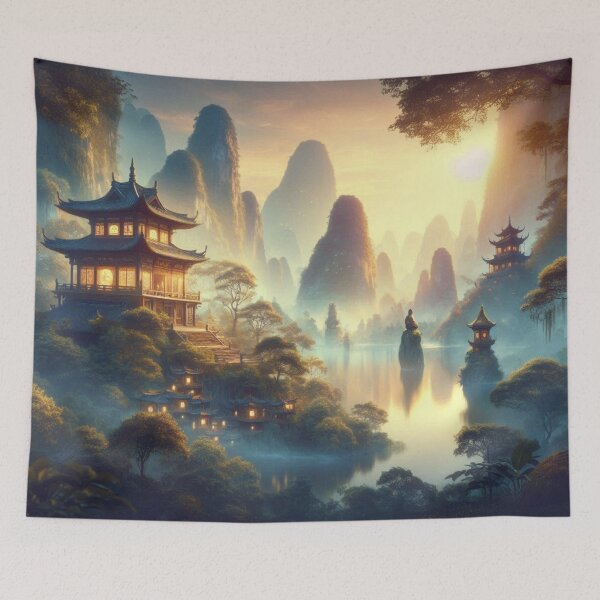 Item preview, Whisper of Dawn Waters designed and sold by calmgarden.