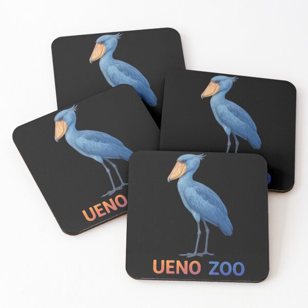 Item preview, Shoebill – Ueno Zoo Watercolor Bird Illustration designed and sold by EuropeanPrints.