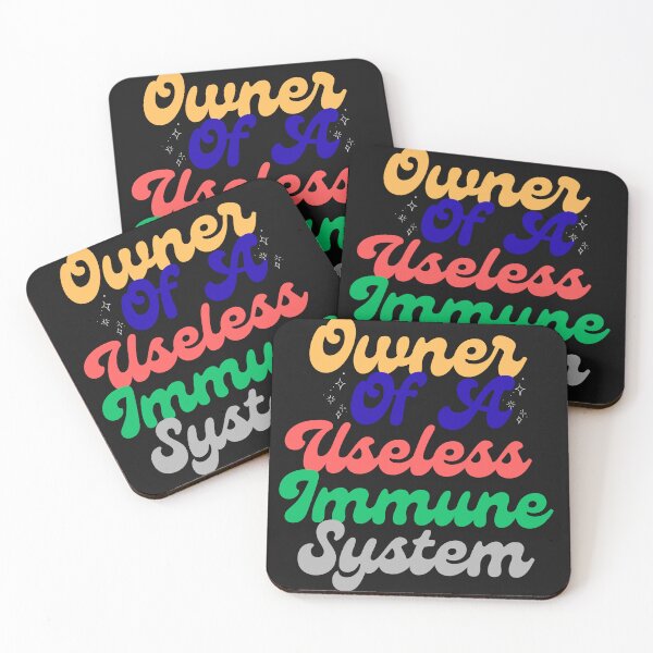 Item preview, Owner Of A Useless Immune System Shirt – Funny Chronic Illness Tee – Vintage Medical Humor Design designed and sold by Printsouf.