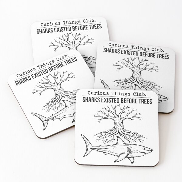 Item preview, Sharks Existed Before Trees – Weird But True Animal Fact T-Shirt designed and sold by createlovefab.