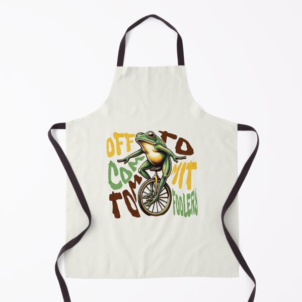 Item preview, Off to Commit Tomfoolery Frog designed and sold by dudelinart.