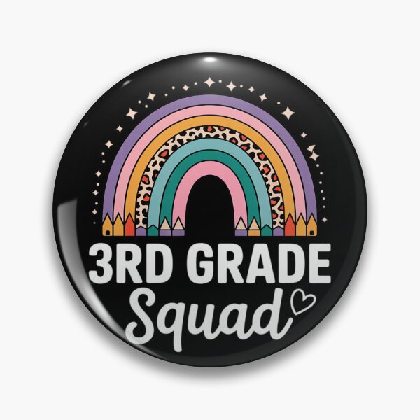 Item preview, Third Grade Squad 3rd Grade Team First Day of School  designed and sold by lilLilaBatArt.