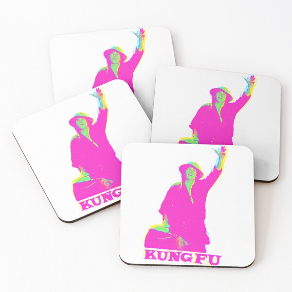 Item preview, Kung Fu – Retro Neon Warrior designed and sold by JanetEStallard.