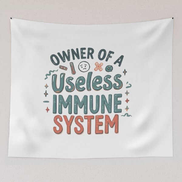 Item preview, Owner Of A Useless Immune System Shirt,Rare Disease Shirt,Lupus Awareness,Autoimmune Warrior Shirt,Autoimmune Disease Shirt,Chronic Illness designed and sold by Printsouf.