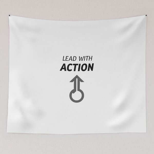 Item preview, Lead With Action designed and sold by Wear2Transform.