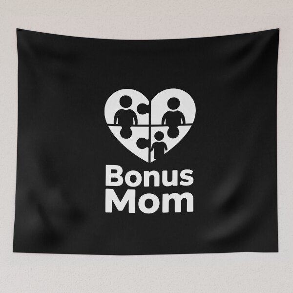 Item preview, Bonus Mom Heart Design - Modern Step Family Love designed and sold by Reichcorp.