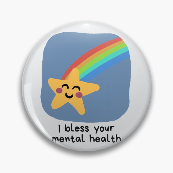 Item preview, "I bless your mental health" | positive mental health affirmation designed and sold by NeurodiverseTea.