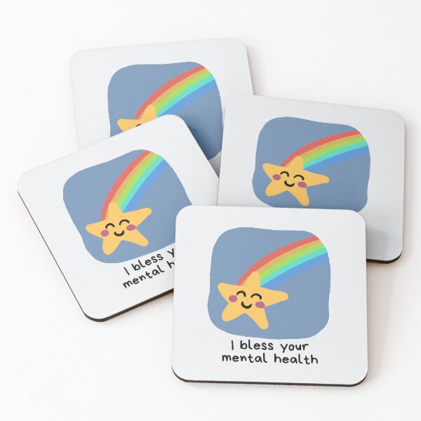 Item preview, "I bless your mental health" | positive mental health affirmation designed and sold by NeurodiverseTea.