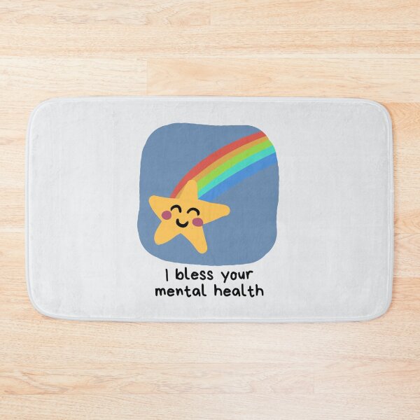 Item preview, "I bless your mental health" | positive mental health affirmation designed and sold by NeurodiverseTea.