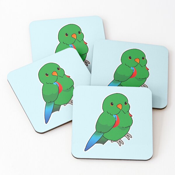 Item preview, Eclectus parrot male designed and sold by Blueberry-b1rd.
