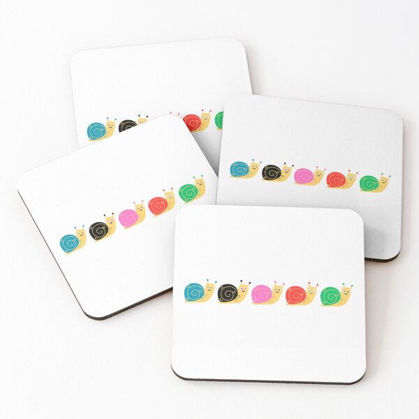 Item preview, Cheerful Cartoon Snail Parade designed and sold by Love3Happy.
