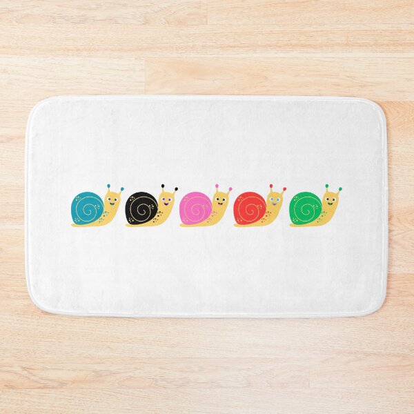 Item preview, Cheerful Cartoon Snail Parade designed and sold by Love3Happy.