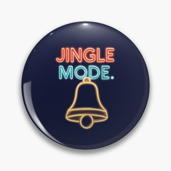 Item preview, Jingle Mode – Neon Christmas Bell designed and sold by Meiersbeste.
