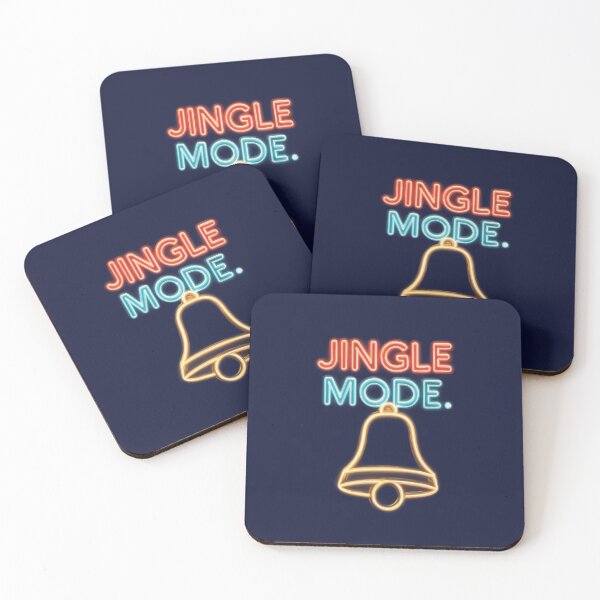 Item preview, Jingle Mode – Neon Christmas Bell designed and sold by Meiersbeste.