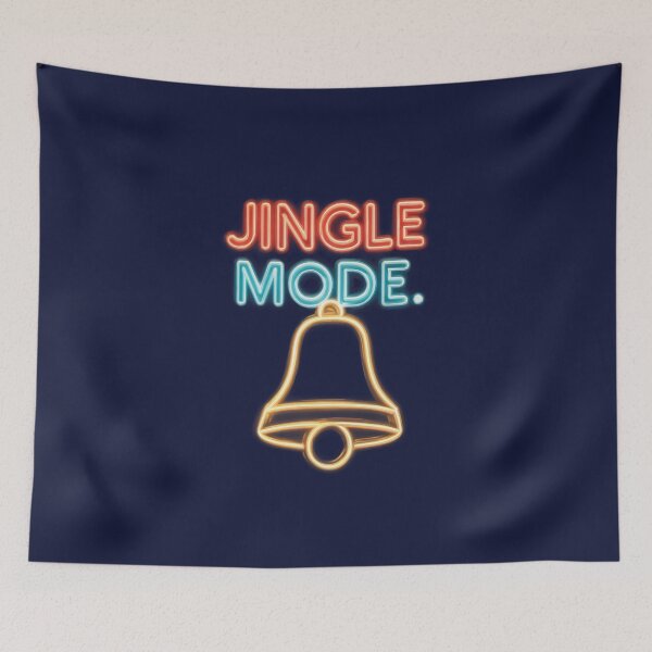 Item preview, Jingle Mode – Neon Christmas Bell designed and sold by Meiersbeste.