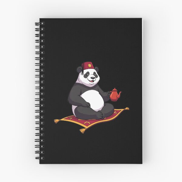 Item preview, Cute Panda Fez Magic Carpet Teapot designed and sold by k3rstman1.