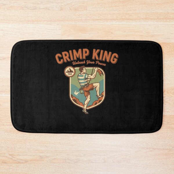 Item preview, Crimp King Unleash Your Power Rock Climber designed and sold by LuminOrb.