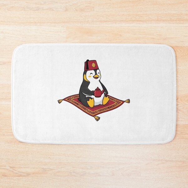 Item preview, Whimsical Penguin Fez Magic Carpet Teapot designed and sold by k3rstman1.