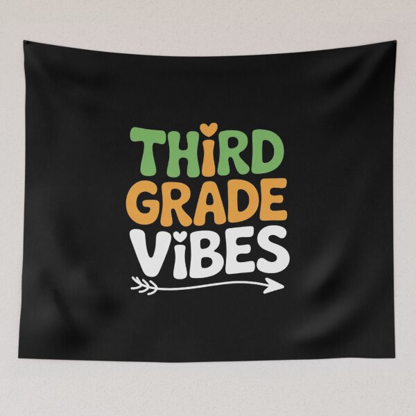 Item preview, Third Grade Vibes 3rd Grade Boy Girl Student Teacher  designed and sold by lilLilaBatArt.