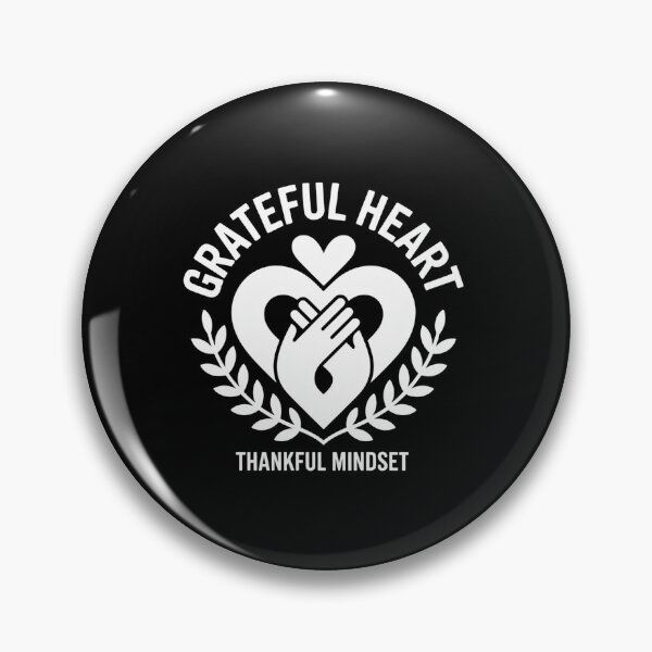 Item preview, Grateful Heart Design - Thankful Positive Mindset Tee designed and sold by Reichcorp.
