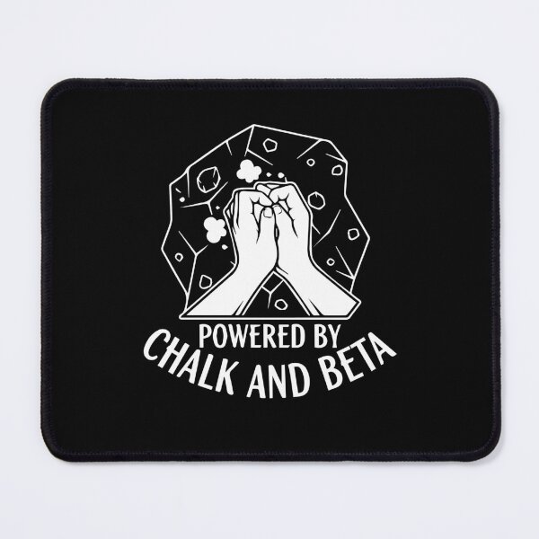 Item preview, Chalk And Beta Powered Bouldering Climbing designed and sold by LuminOrb.