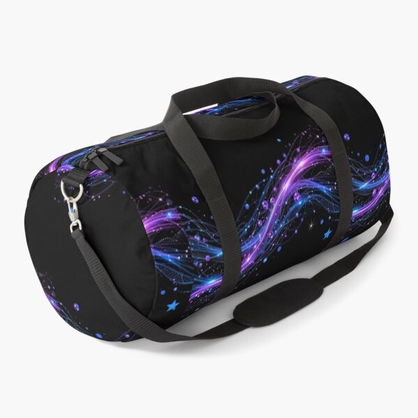 Item preview, Neon Vortex Glow – Futuristic Blue & Purple Light Swirl Abstract designed and sold by PixelVibe782.