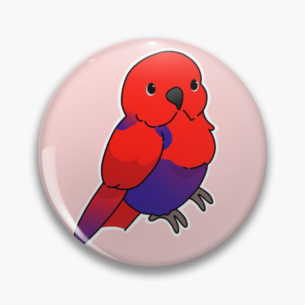 Item preview, Eclectus parrot female designed and sold by Blueberry-b1rd.
