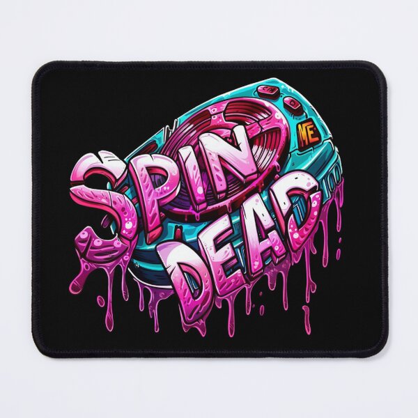 Item preview, Spin Me Dead – Pastel Goth Drip Text Grunge designed and sold by WeranovDesign.