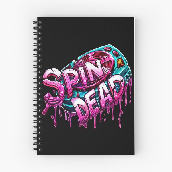 Item preview, Spin Me Dead – Pastel Goth Drip Text Grunge designed and sold by WeranovDesign.